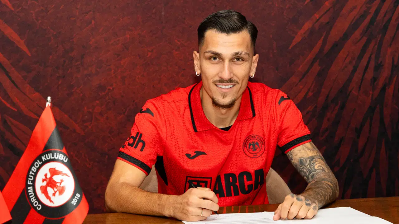 Çorum FK, Alexandros Kyziridis'i renklerine bağladı