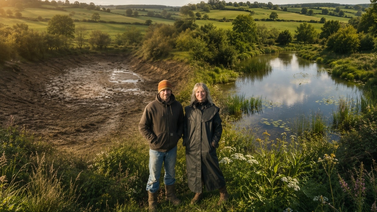 İki çiftçinin attığı adım bölgeye hayat verdi: 80 gölet yeniden ortaya çıktı