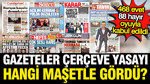 Çerçeve yasa TBMM'den geçti: Gazeteler yasanın kabul edilmesini nasıl gördü?