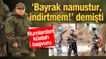 'Bayrak namustur' diyen 18 Türk yetkiliye Rumlardan kırmızı bülten kararı