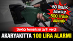 Akaryakıtta 100 lira alarmı: Tarih verildi