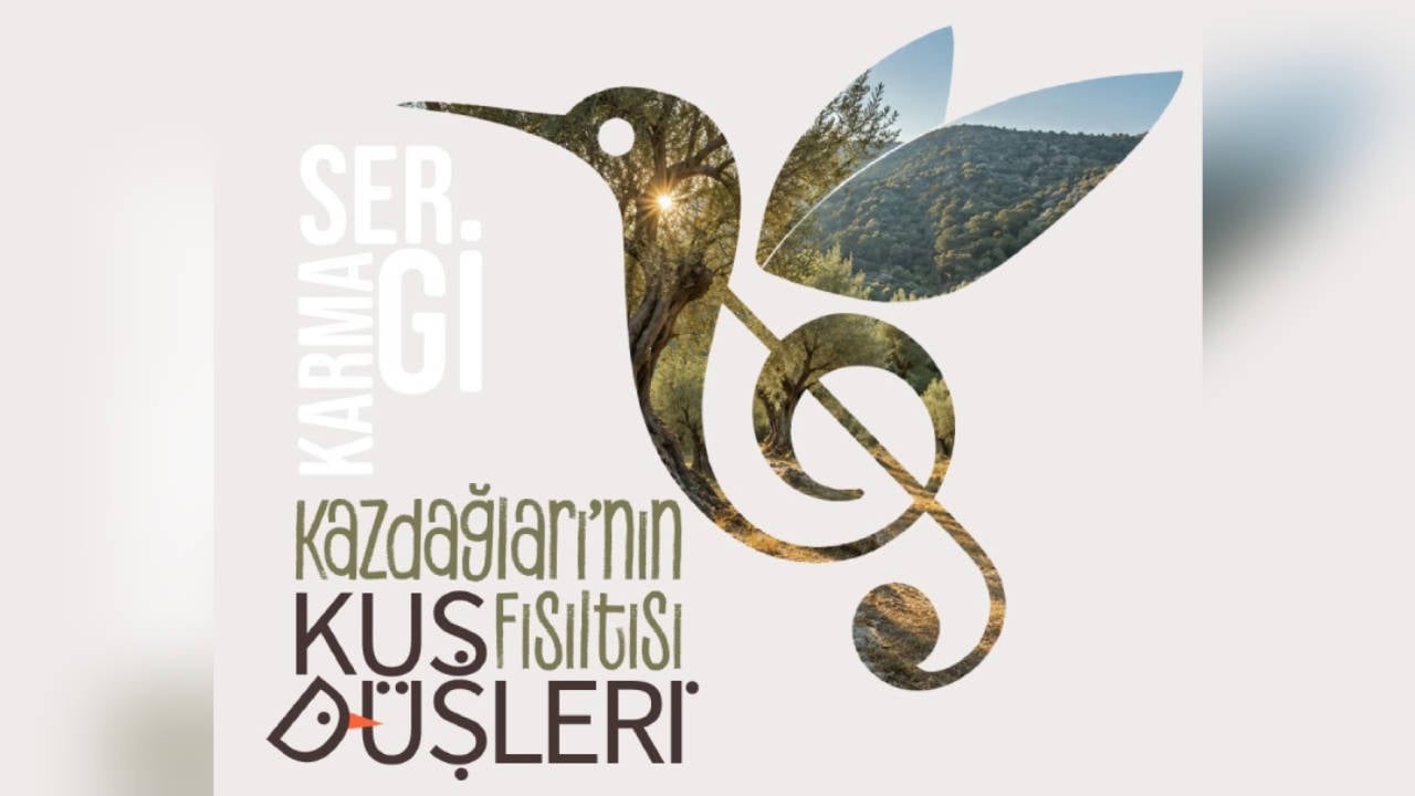 Kazdağları'nın kuşları Güre Sergi Salonu'nda