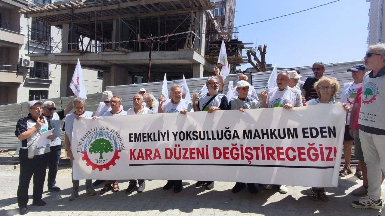 71 yaşındaki işçinin öldüğü inşaat önünde eylem