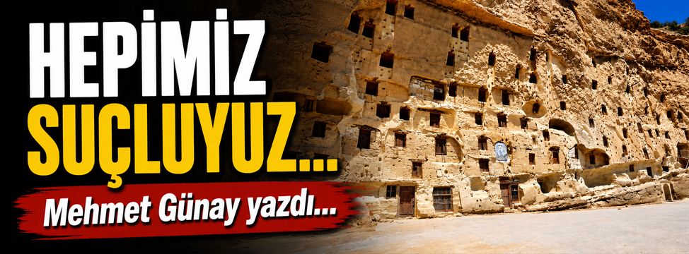 HEPİMİZ SUÇLUYUZ...