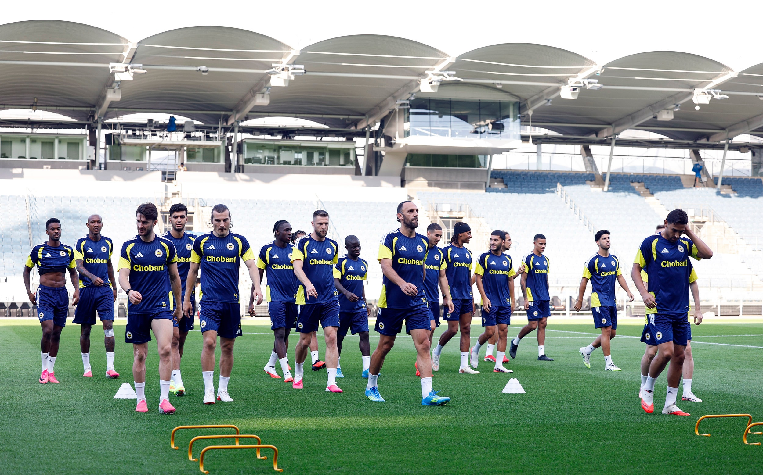 Fenerbahçe, Sturm Graz maçının hazırlıklarını tamamladı