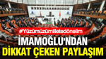 Dilek İmamoğlu'ndan çerçeve yasa ile ilgili dikkat çeken paylaşım