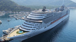 "MSC Divina" kruvaziyeri Marmaris'e demirledi: 4 bin 180 turist geldi
