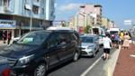 5 araç birbirine girdi: D400'de trafik kilitlendi