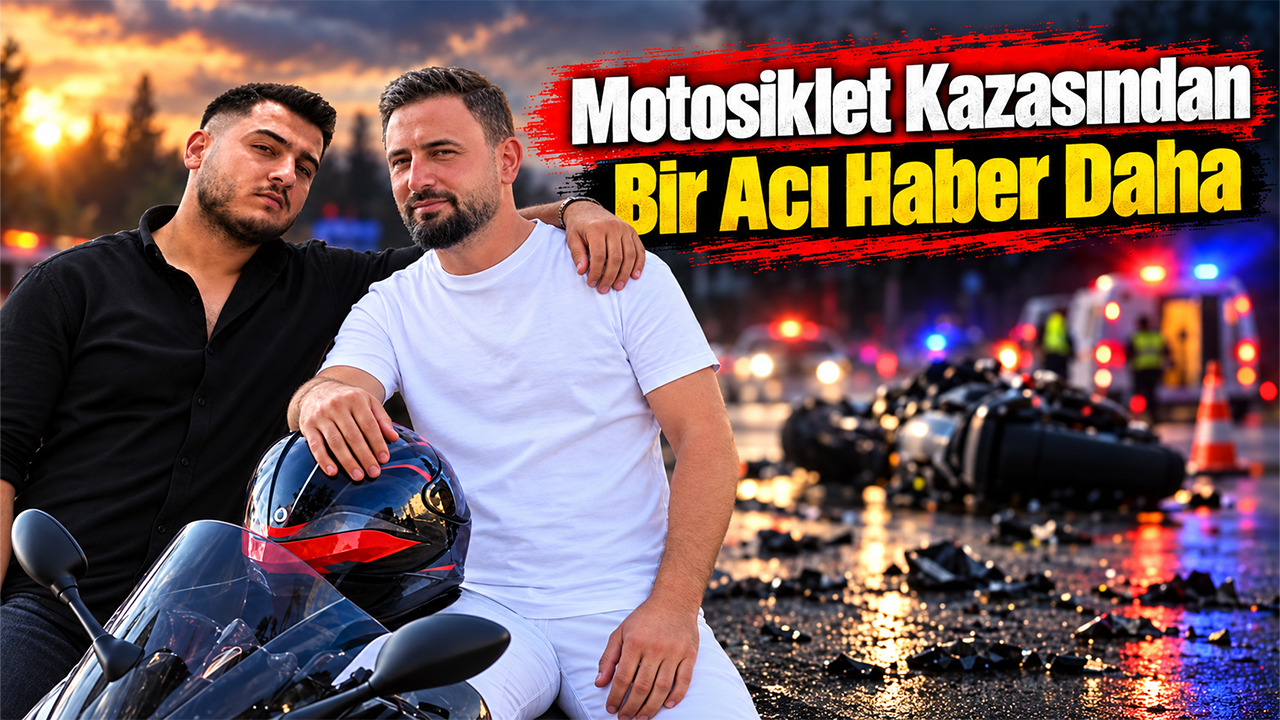 Motosiklet Kazasından Bir Acı Haber Daha