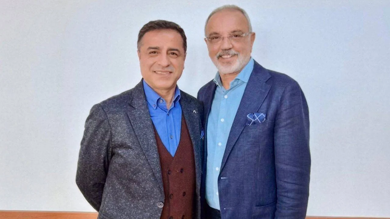 DEM Partili Sırrı Sakık, Selahattin Demirtaş ile görüştü