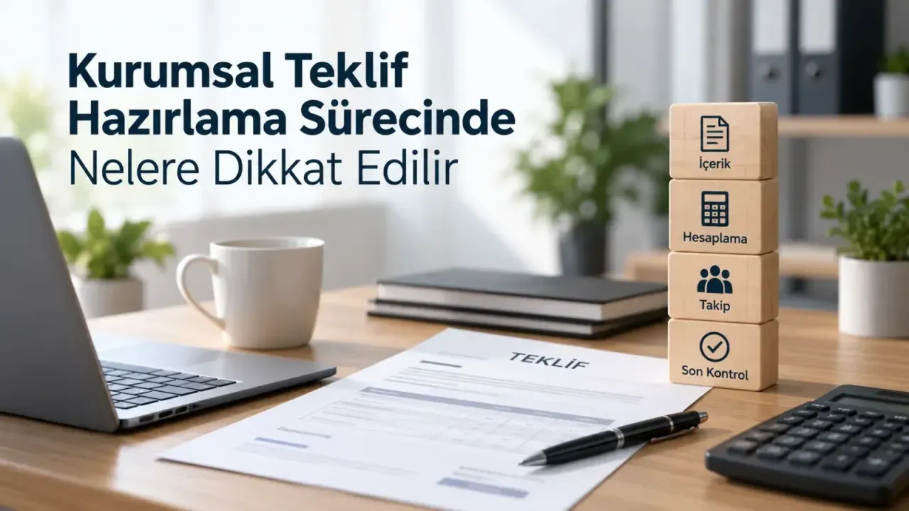 Kurumsal Teklif Hazırlama Sürecinde Nelere Dikkat Edilir?