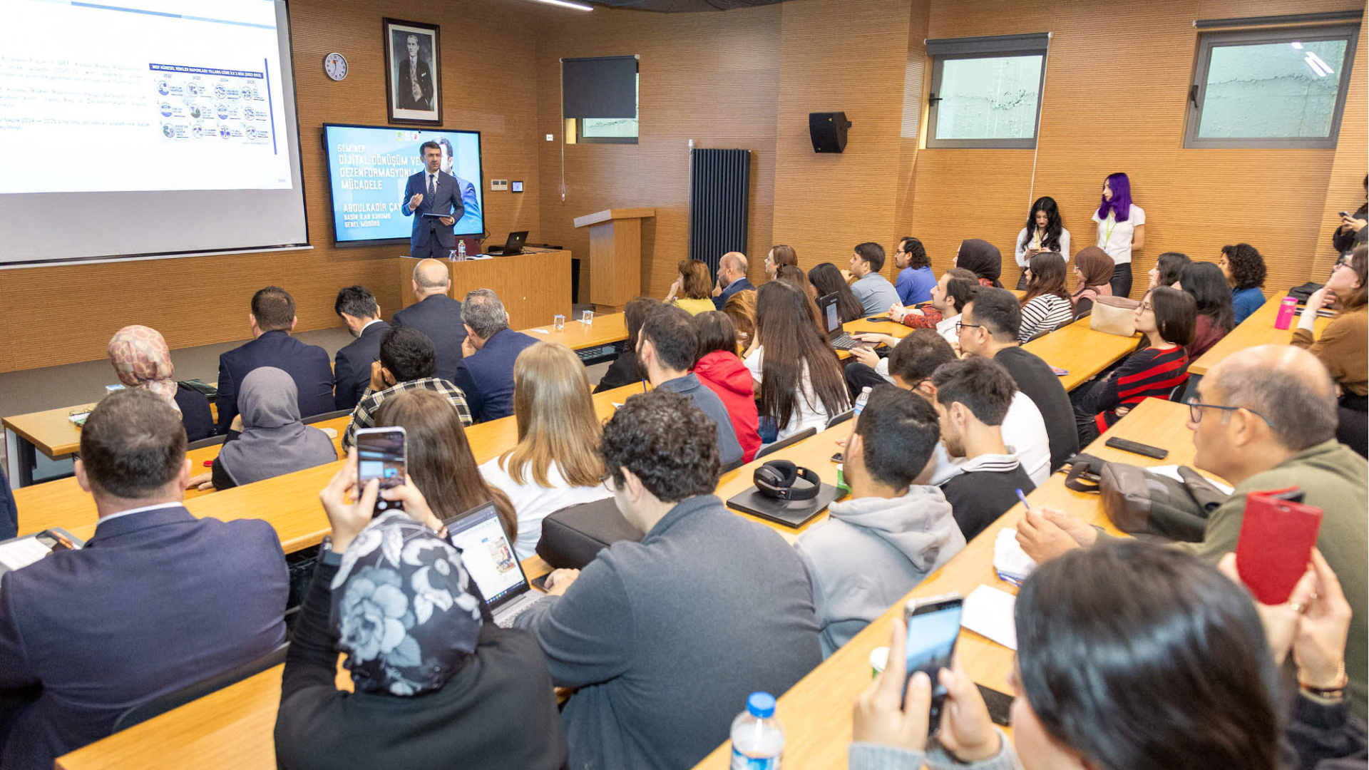 Genel Müdür Abdulkadir Çay, İstanbul Üniversitesi öğrencileriyle buluştu