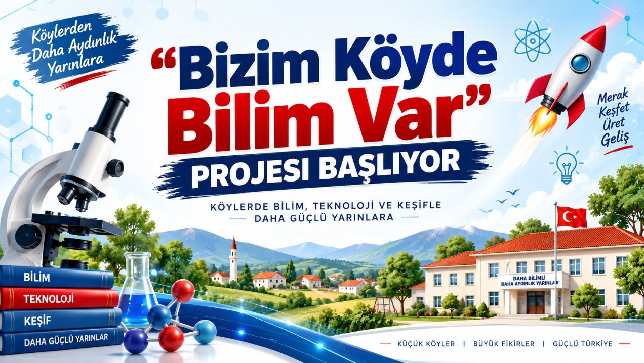 Karaman’da “Bizim Köyde Bilim Var” Projesi Başlıyor
