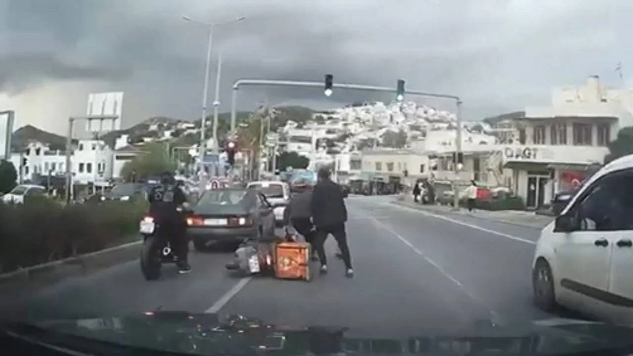 Muğla'da trafikte kuryeye saldırı: 2 kişiye 360 bin lira para cezası