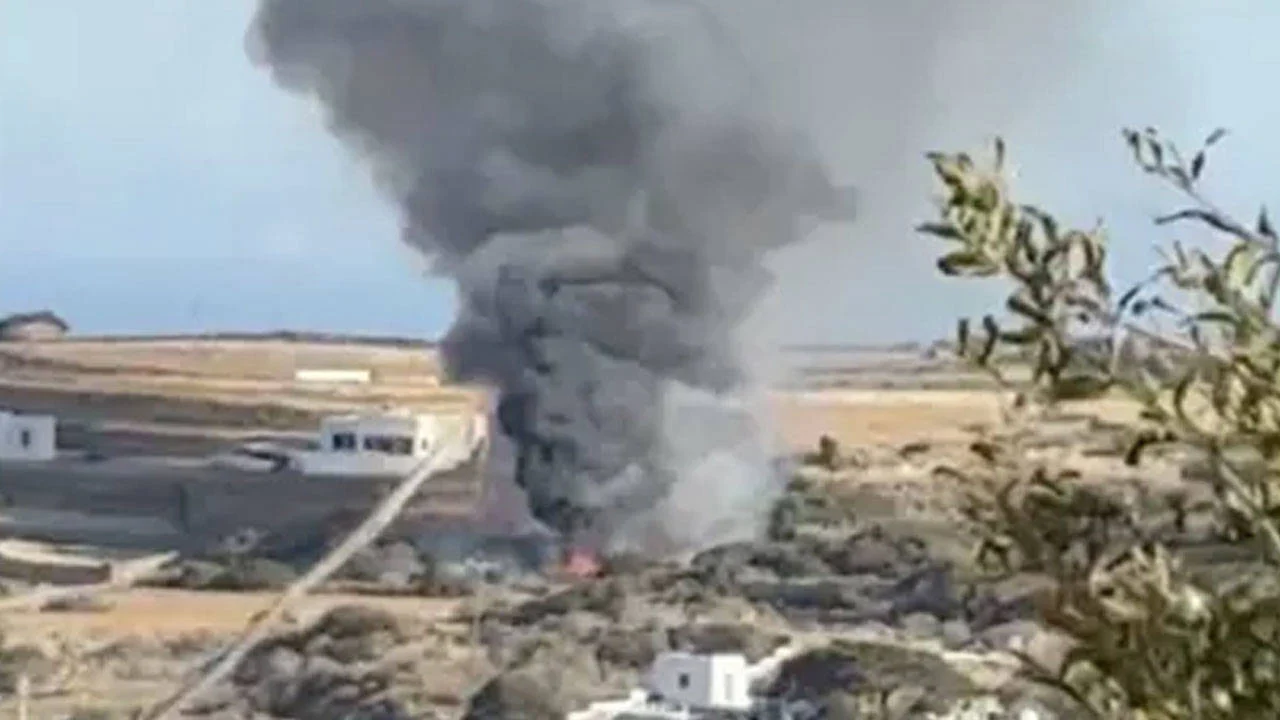 Yunanistan'da helikopter düştü: 3 ölü