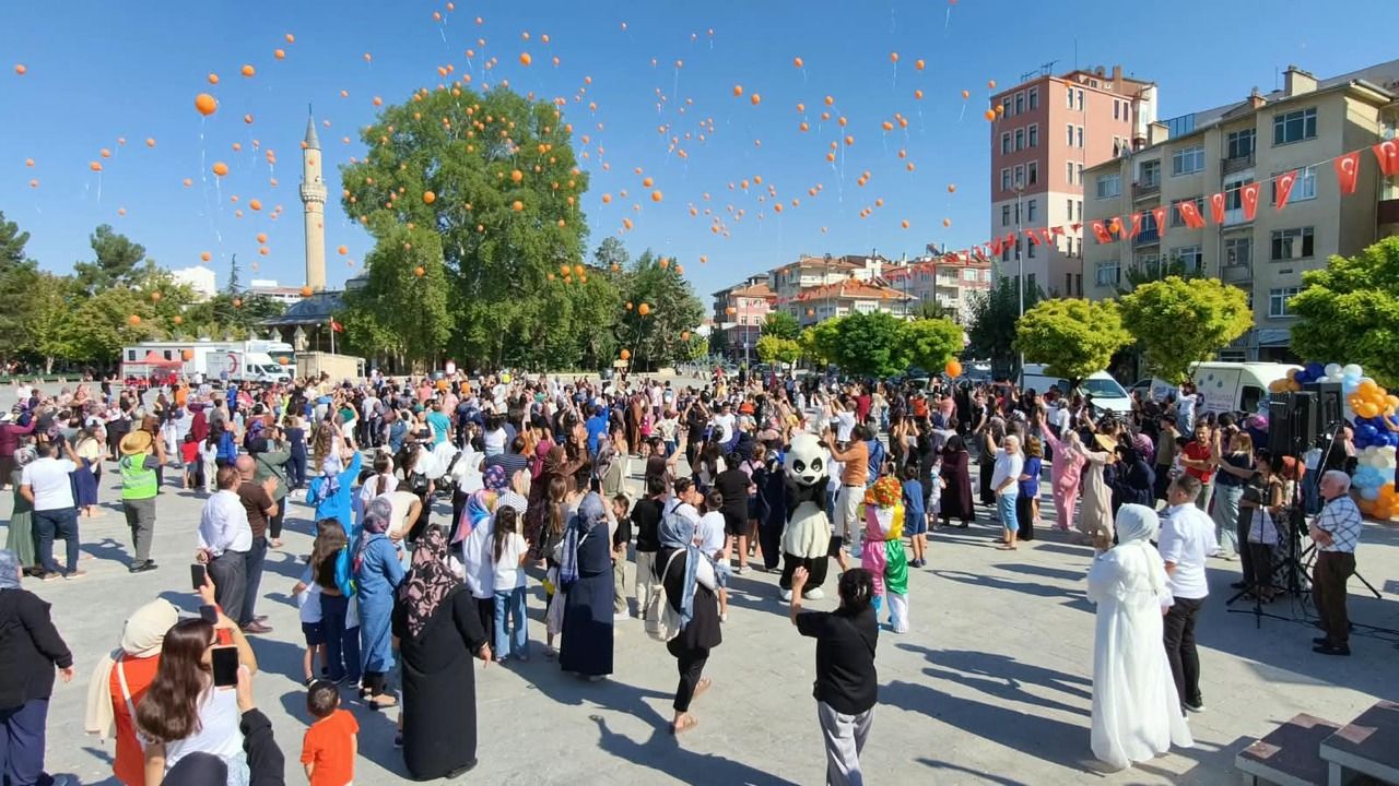 Toprak’ın Tedavi Kampanyası Tamamlandı: Karaman’da Balonlar Umuda Uçtu