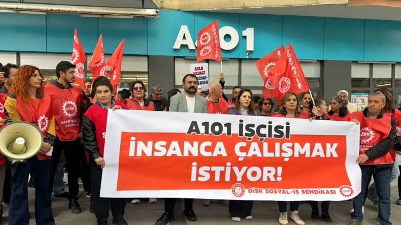 A101 işçisi hakkını alana dek mücadele sürecek