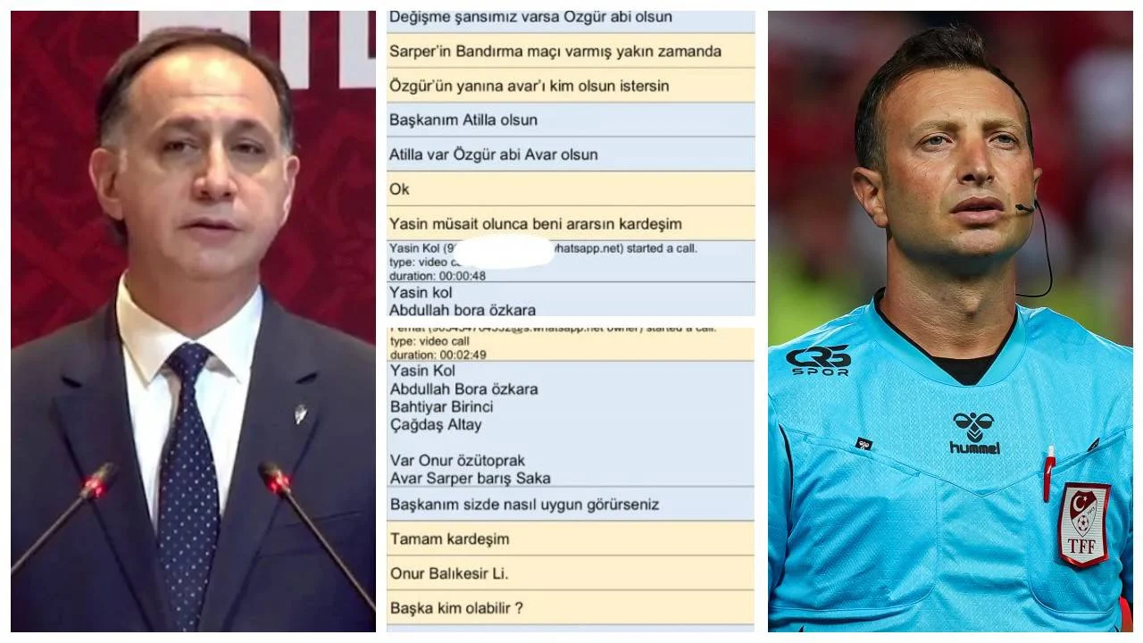 Yasin Kol ile MHK Başkanı Ferhat Gündoğdu'nun yazışmaları ortaya çıktı: Atanacak hakemleri isim isim konuşmuşlar