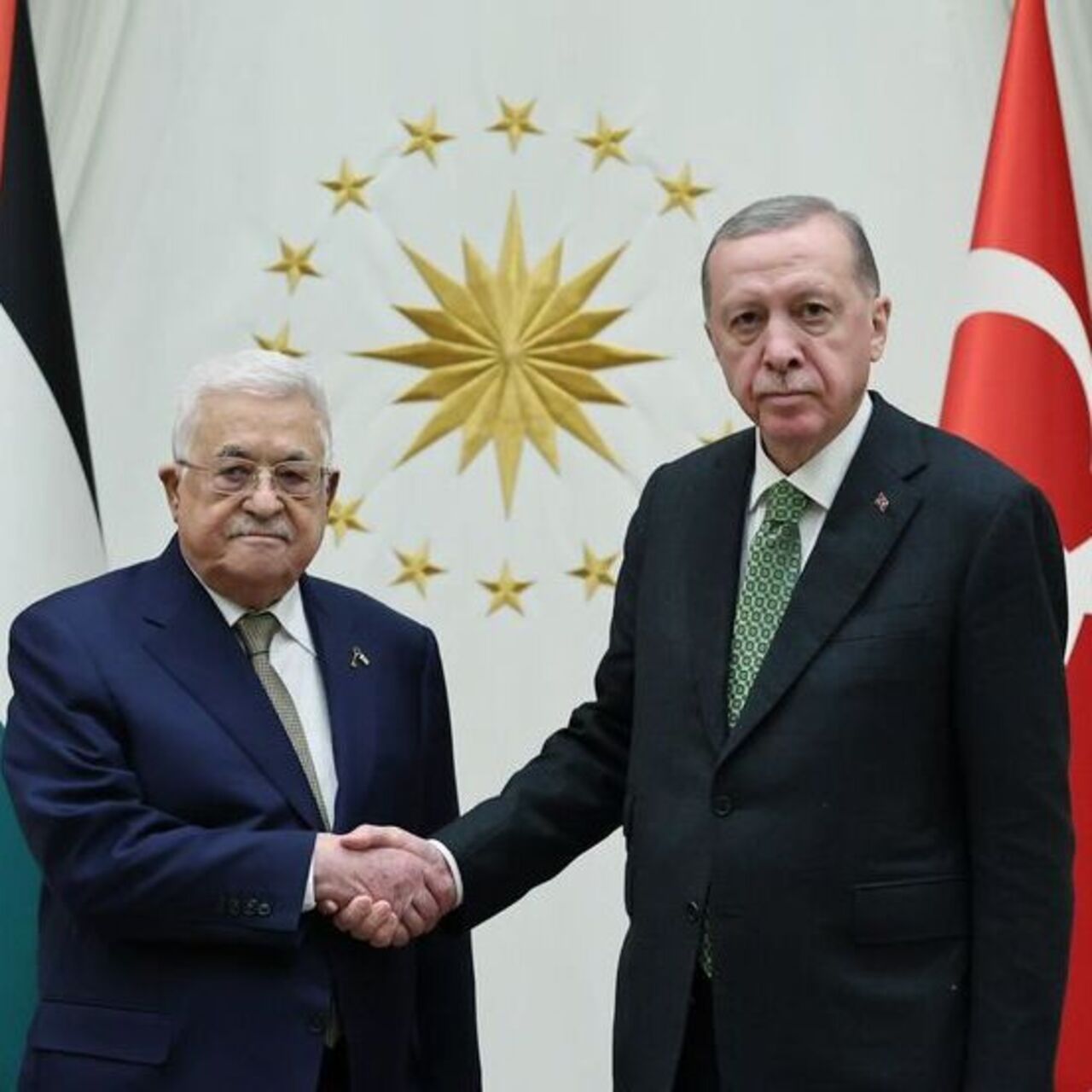 Filistin lideri Abbas Ankara'da