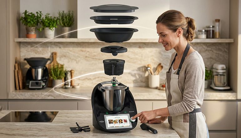 Thermomix TM7’de Dijital Tarif Deneyimi Öne Çıkıyor