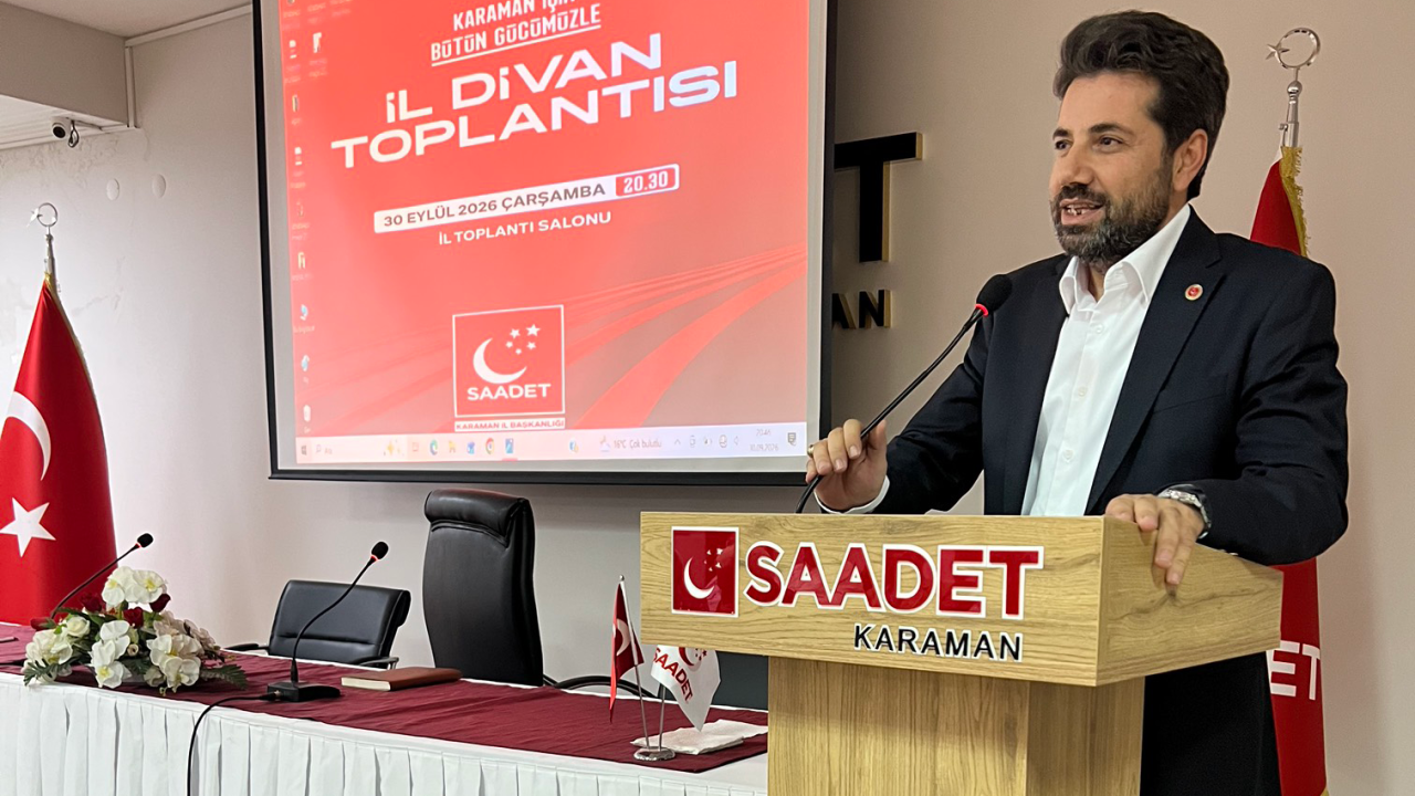 Saadet Partisi’nden Karaman Belediyesi’ne Su Şebekesi Eleştirisi