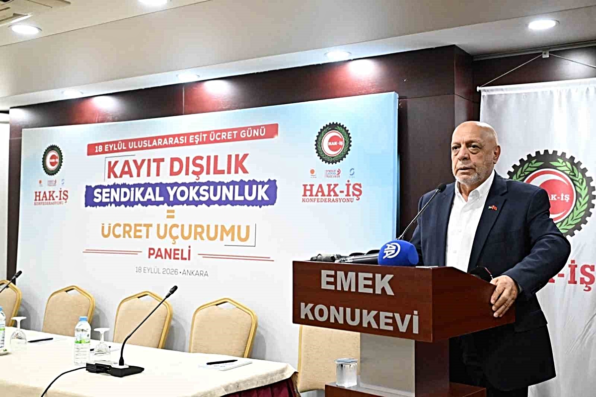 HAK-İŞ Başkanı Arslan: "18 Eylül’ü her yıl daha geniş kapsamlı şekilde konuşmaya devam edeceğiz"
