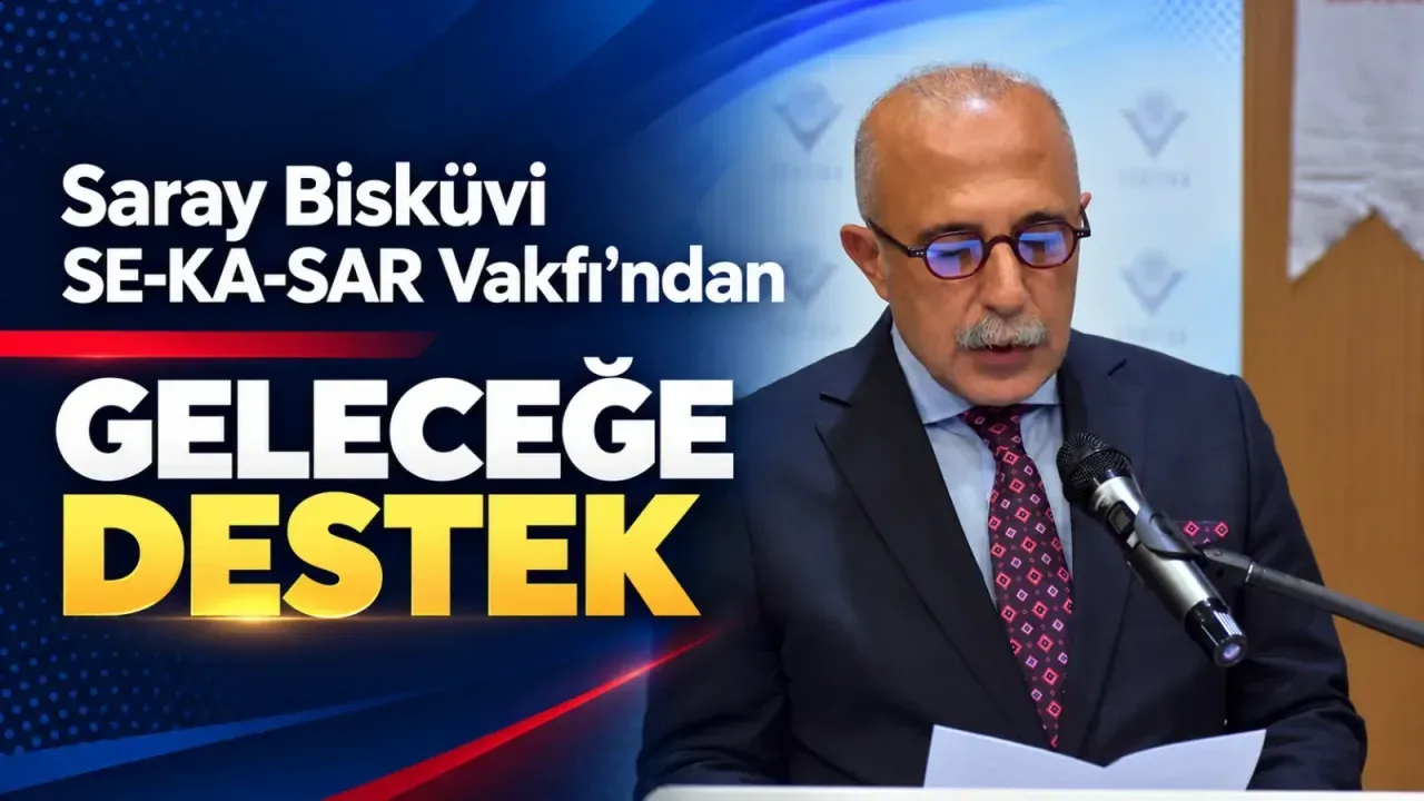 Saray Bisküvi SE-KA-SAR Vakfı’ndan Karaman’da Bilime ve Geleceğe Destek
