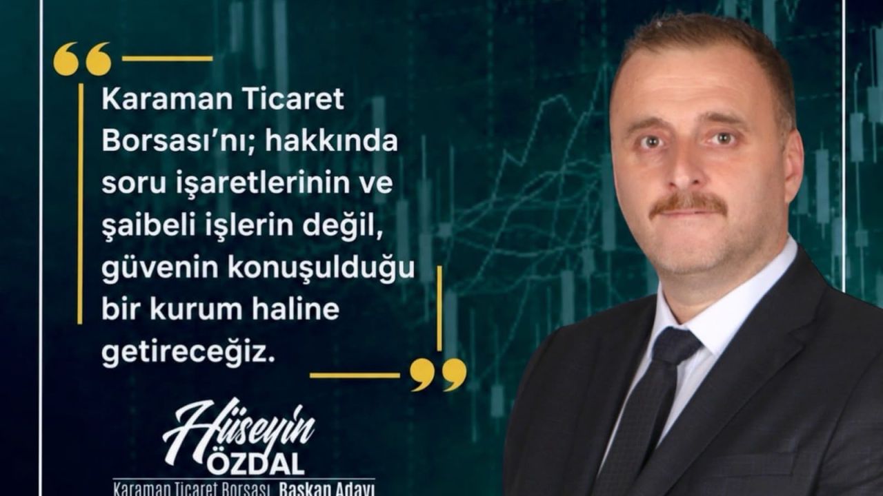 Özdal: "Borsamızda Şaibeye Değil, Şeffaflığa Yer Olacak"