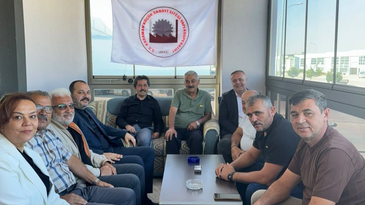 Osman Sağlam Esnafın Nabzını Sanayide Tuttu