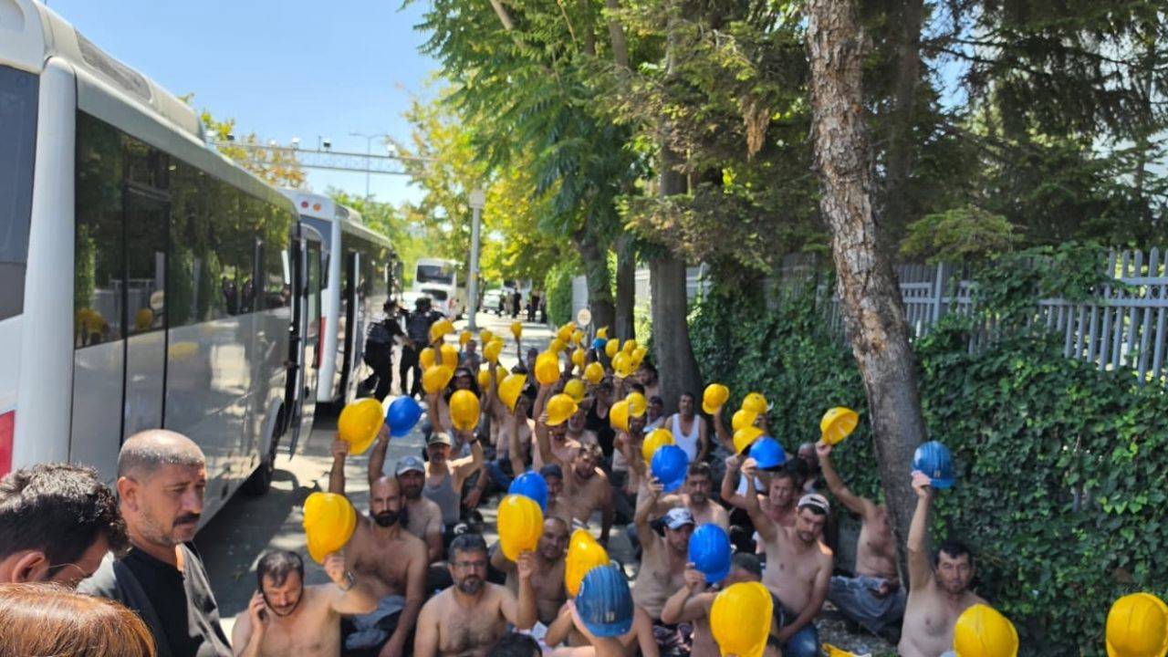Madencilerin eylemi 7'nci gününde: "Yarın itibarıyla tavizsiz bir tutuma geçeceğiz"