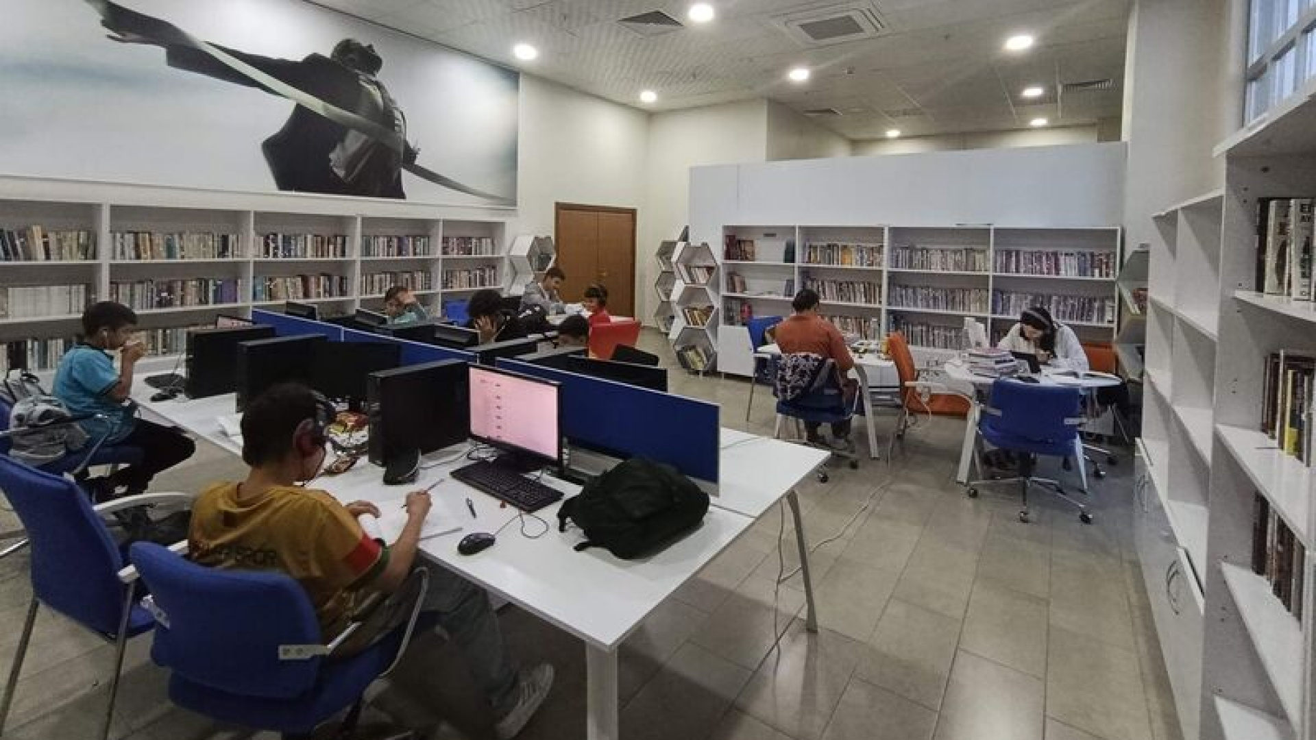 Arguvan'da 24 saat açık kütüphane
