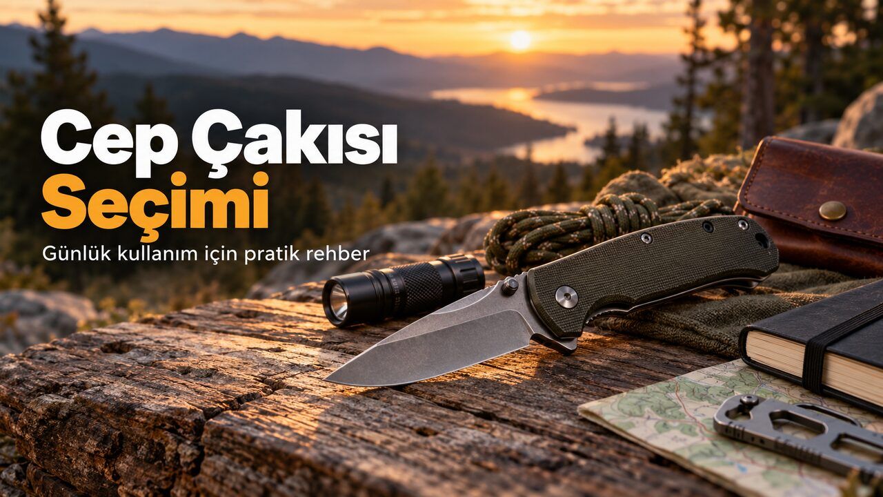 Cep Çakısı Seçerken Küçük Ayrıntılar Büyük Fark Yaratır: Günlük Kullanımda Doğru Model Nasıl Bulunur?