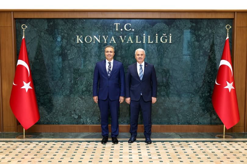 Vali Çiçek ve Vali Akın Bir Araya Geldi