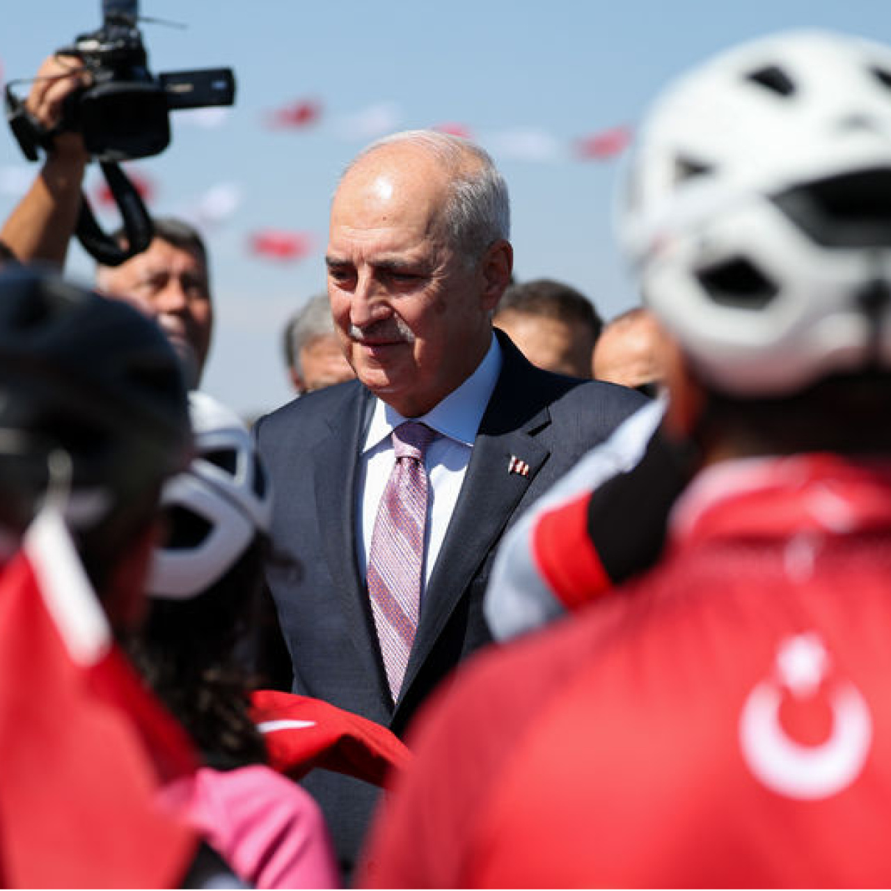 Kurtulmuş Kocatepe'deki törene katıldı