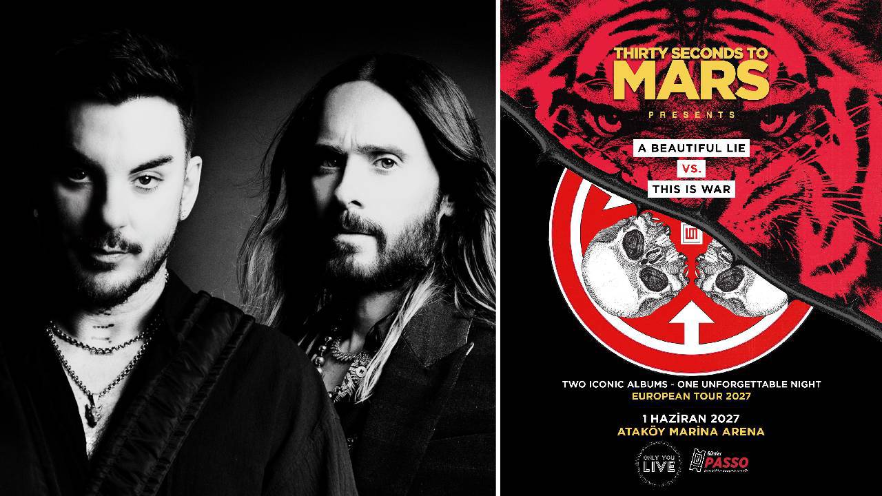 Thirty Seconds to Mars 1 Haziran'da İstanbul'da sahne alacak!