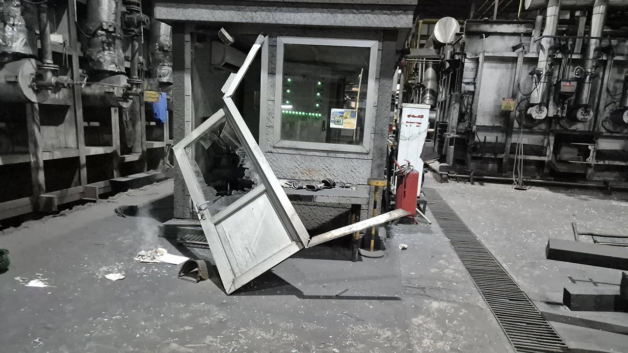 Samsun’da demir çelik fabrikasında patlama: 2 işçi yaralandı