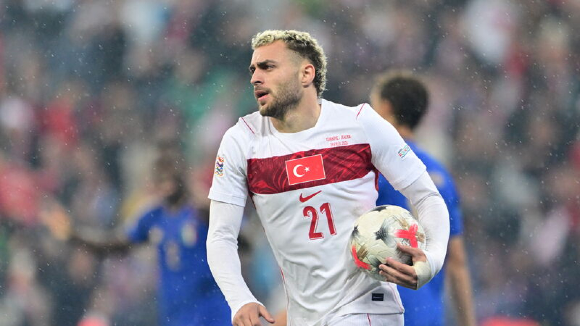 Barış Alper, milli forma ile 6. golünü attı