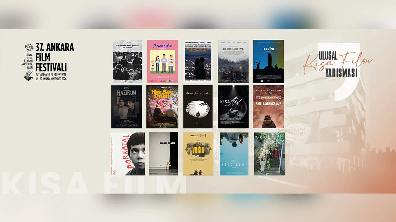 Ankara Film Festivali'nde 15 kısa film yarışacak