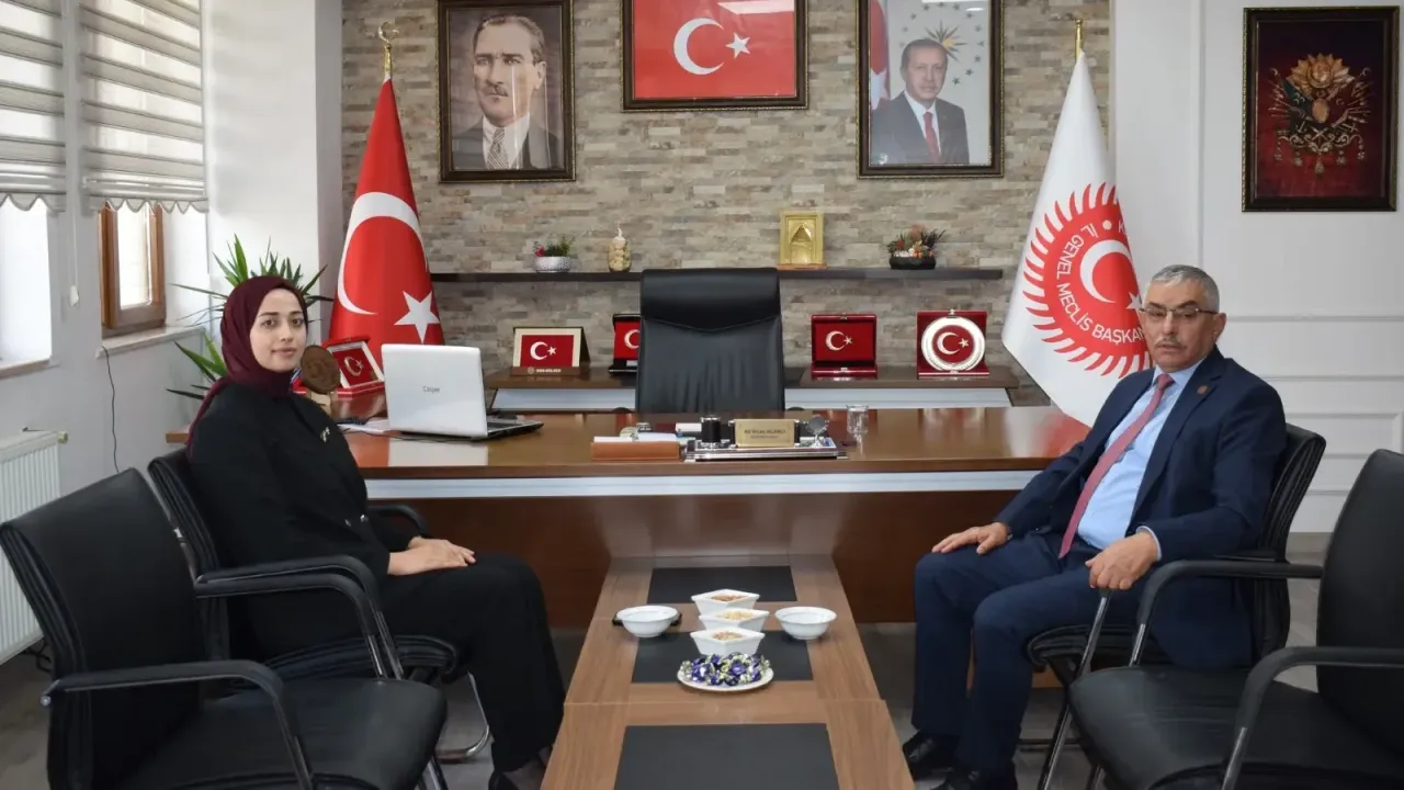 Kaymakam Özer’den Başkan Alanlı’ya Ziyaret