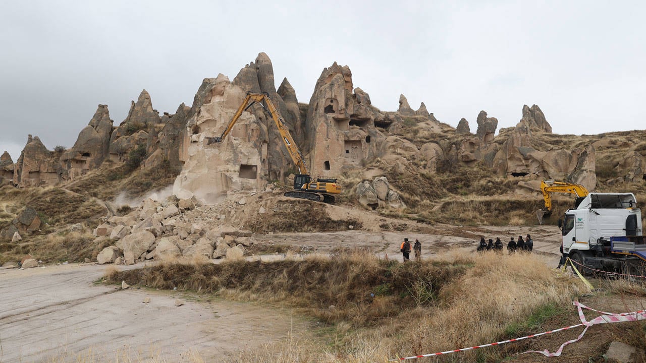 Kapadokya'da peribacasındaki facia: Son durum ne?