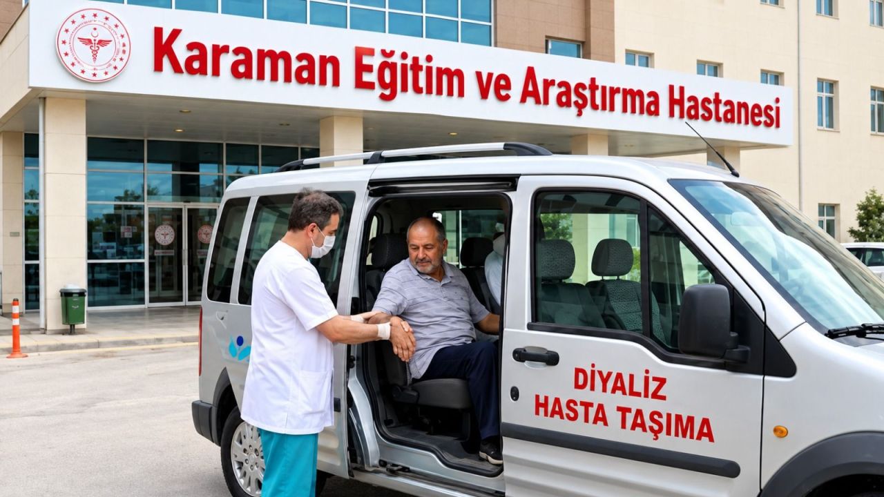 Karaman Eğitim ve Araştırma Hastanesinden 250 Bin Kilometre Diyaliz Hasta Taşıma İhalesi