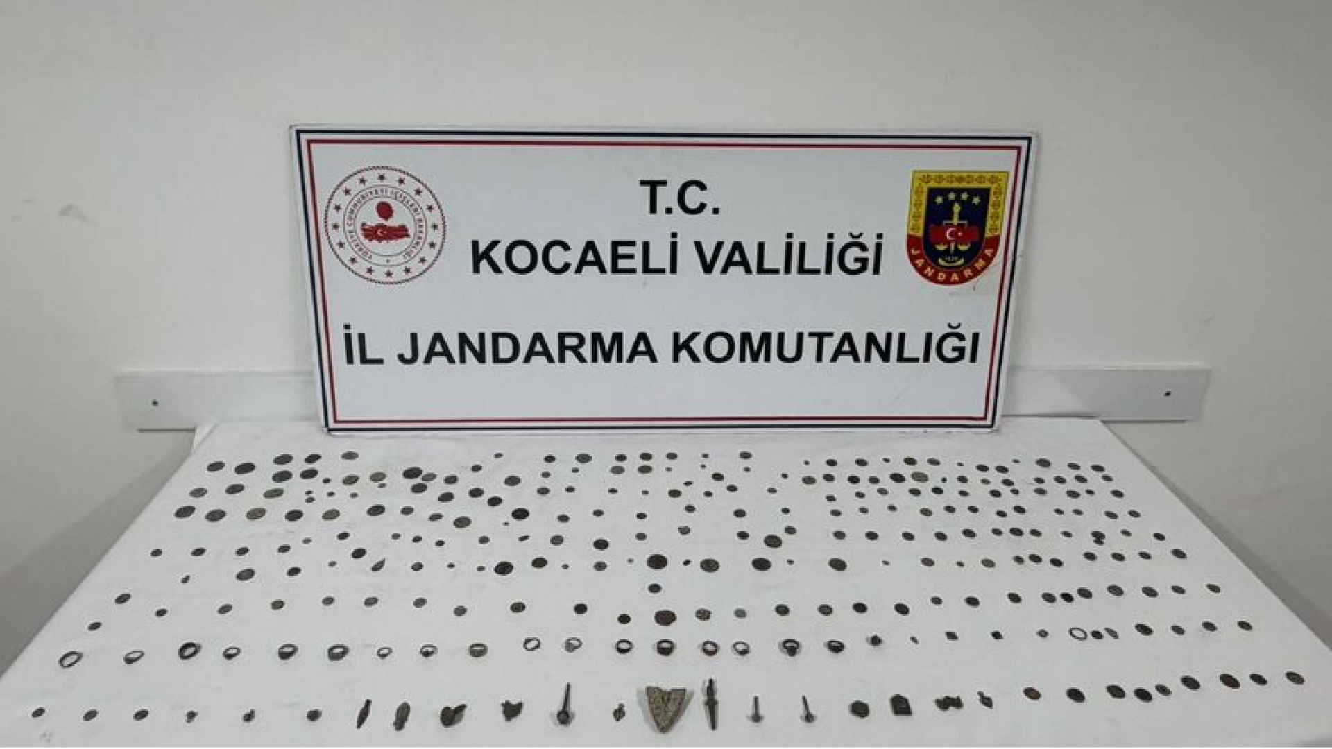 Kocaeli'de tarihi eser operasyonu