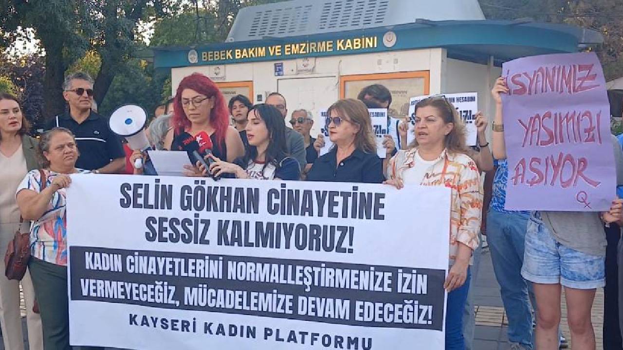 Kayseri'de kadın cinayeti: Kayseri Kadın Platformu Selin için sokağa çıktı