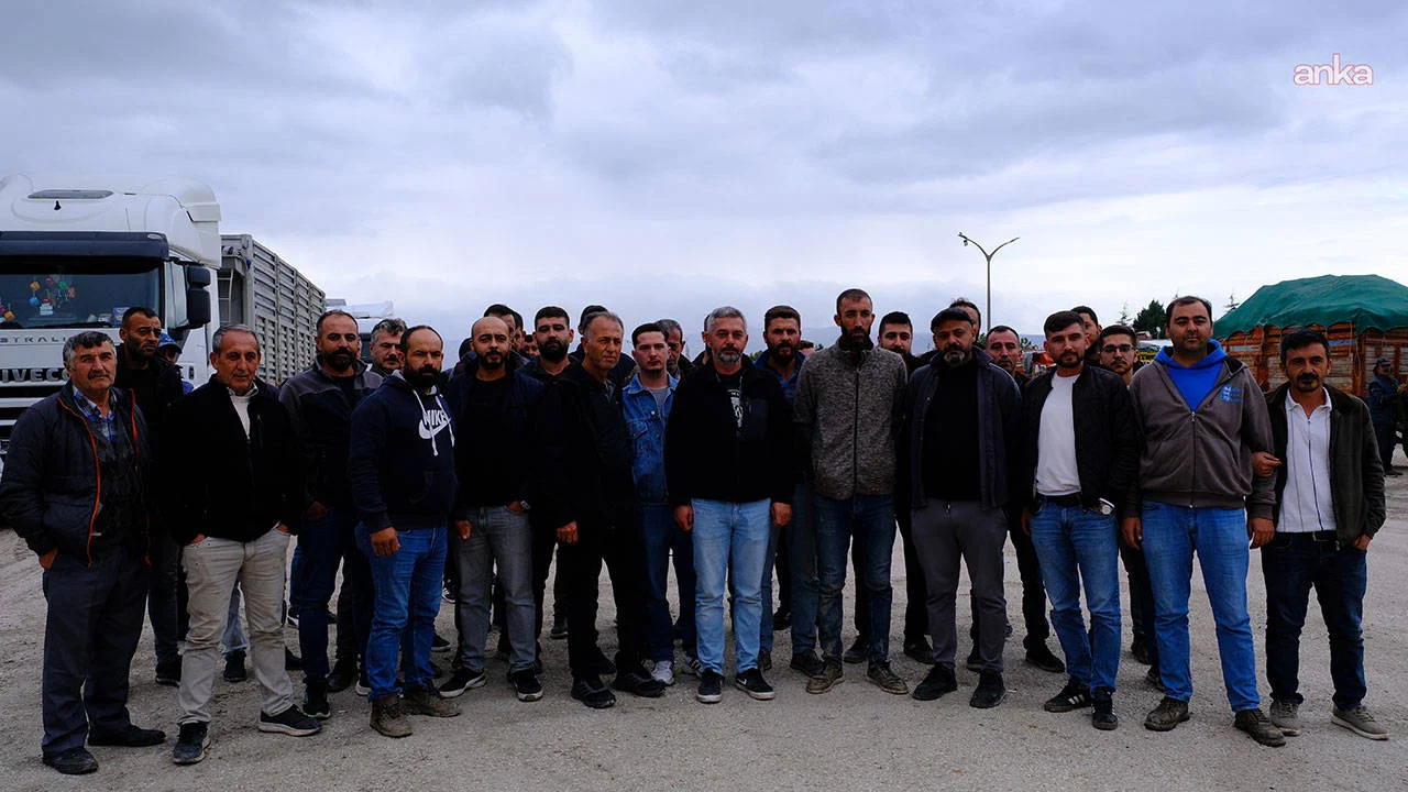 Eskişehir’de nakliyecilerden şeker fabrikasına boykot: Hakkımızın bize verilmesini istiyoruz