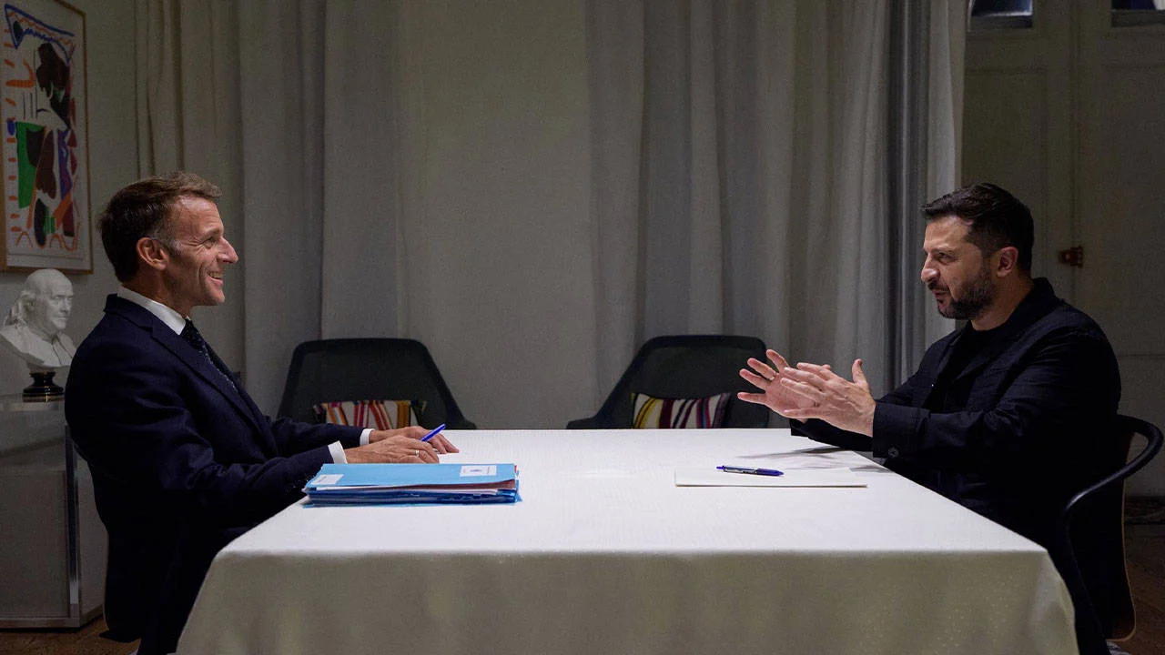 Macron duyurdu: Fransa, Ukrayna'ya hava savunma sistemi sağlayacak