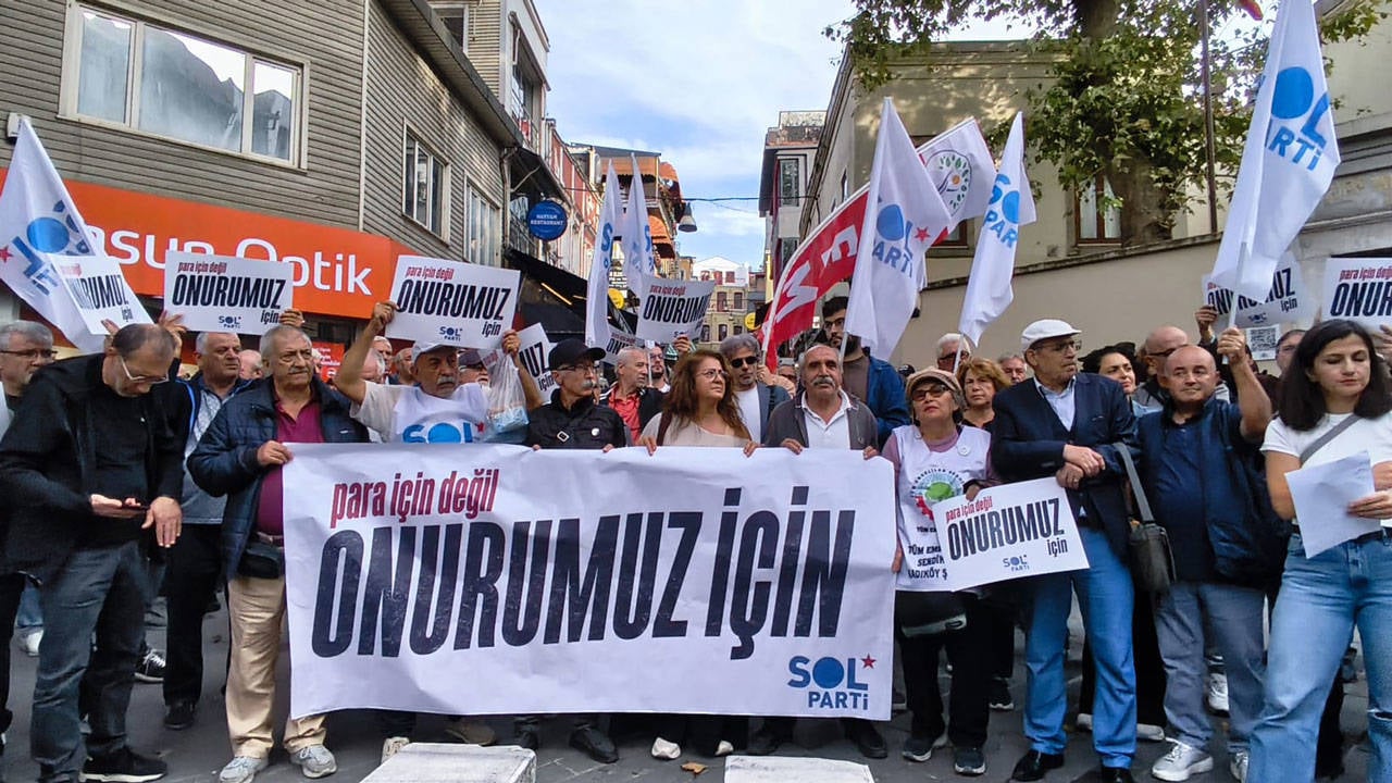 SOL Parti, İstanbul’da sokağa çıktı: Katilini hepimizin tanıdığı bir cinayet