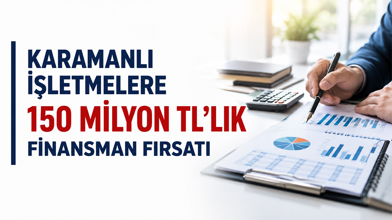 Karamanlı İşletmelere 150 Milyon TL’lik Finansman Fırsatı