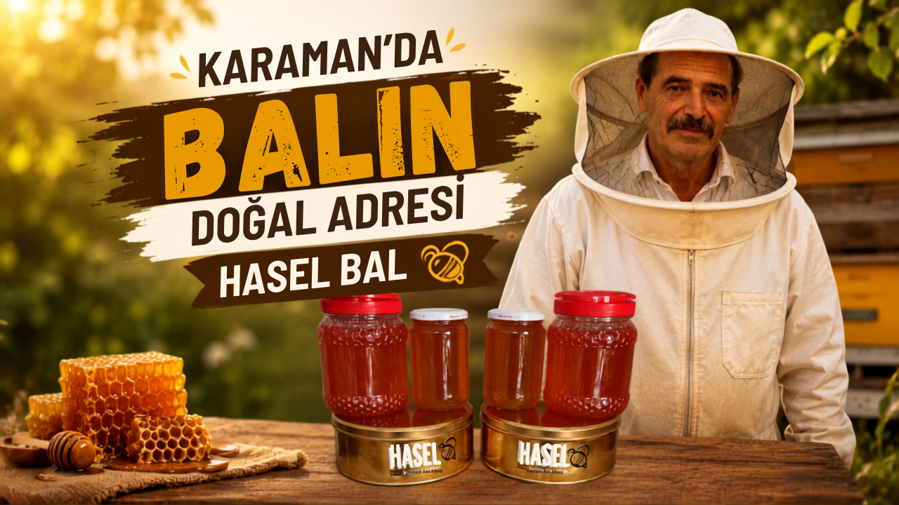 Karaman’da Balın Doğal Adresi: Hasel Bal