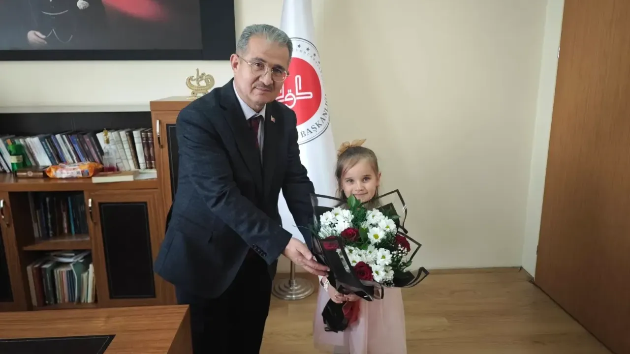 Miniklerden Ermenek Müftülüğüne Anlamlı Ziyaret