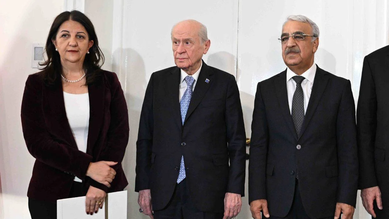 DEM Parti İmralı Heyeti ile Devlet Bahçeli görüştü